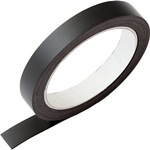 Magnetband, LxB 5000 x 15 mm, 1 Rolle, schwarz.