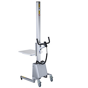Minilift QCS 75, Aluminium-/Edelstahlkonstruktion, Tragfähigkeit 75 kg, Schutzart IP54.