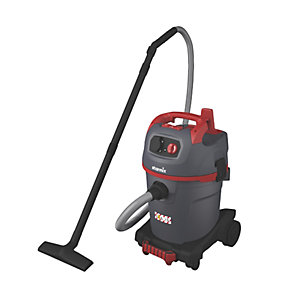 Nass- und Trockensauger, Profi-Reinigungssauger 32 l, Gerätesteckdose, automatische Filterabreinigung, Leistung 1400 W.