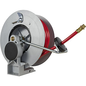 Schlauchaufroller, PVC-Schlauch, Schlauchlänge 12 m.