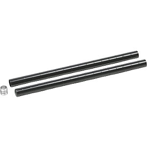Pfosten für Tischwagen, Länge 860 mm, schwarz.