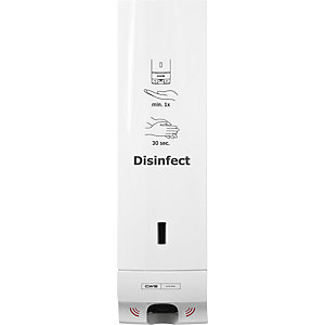 ParadiseLine Desinfektionsmittelspender Disinfect Non Touch, Inhalt 0,5 l, mit Füllstandsanzeige und Zylinderschloss, tropffrei.