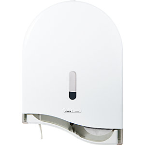 ParadiseLine Toilettenpapierspender, für Großrollen, HxBxT 300 x 300 x 120 mm, weiß.