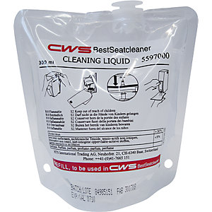 Reinigungsliquid SeatCleaner, VE 12 Stk à 0,3 l, im Kunststoffbeutel.