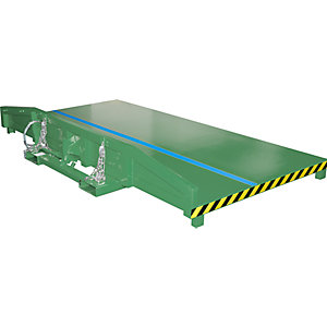 Restgitter-Palette RGP, LxBxH 1540 x 2500 x 375 mm, resedagrün.