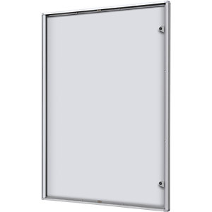 Schaukasten für innen, Metallrückwand, 9 DIN A4-Blätter, HxB 963 x 711 mm.
