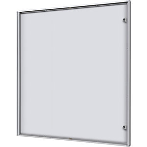 Schaukasten für innen, Metallrückwand, 12 DIN A4-Blätter, HxB 963 x 931 mm.