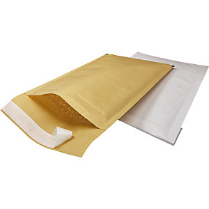 Luftpolster-Versandtasche, Selbstklebeverschluss, Innen-LxB 470 x 345 mm, braun, VE 50 Stk.