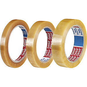 PVC-Klebefilm, tesafilm® 4204, VE 12 Rollen, transparent, Bandbreite 12 mm.