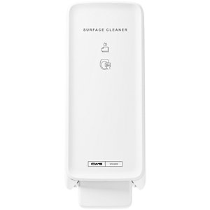 PureLine Schaumspender für Toilettensitzreiniger, Füllmenge 0,6 l, Kunststoff, weiß, tropffrei.