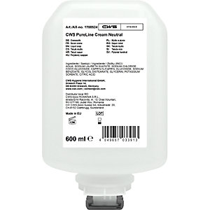 PureLine Cream Seifencreme, VE 8 Stk à 600 ml, transparent.
