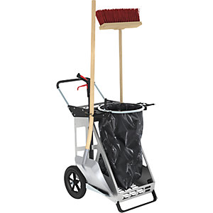 Reinigungswagen Easy City Performa Edition, inkl. Werkzeugen, LxBxH 900 x 710 x 1020 mm.