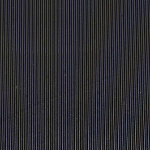 Riffelgummiauflage, für Werkzeugschrank BxT 500 x 500 mm, schwarz.