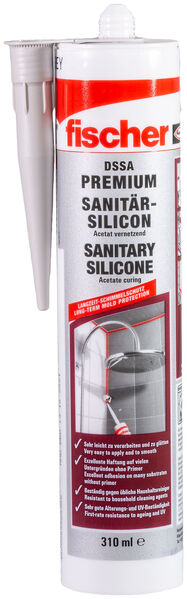 Sanitärsilikon DSSA, Inhalt 310 ml, ab 12 Stk, manhattan.